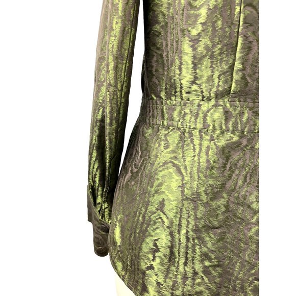 Dana Buchman Shimmer Peplum Jacket, Women's Size 8 - Picture 12 of 16